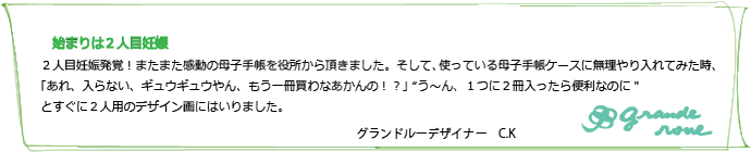 チェック柄　双子・2人用　母子手帳ケース